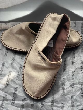Alpargatas Havaianas Beige sin estrenar