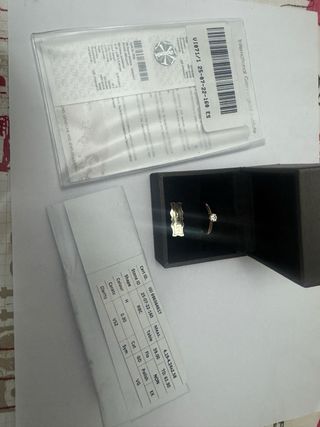 Anillo Oro 18k Diamante