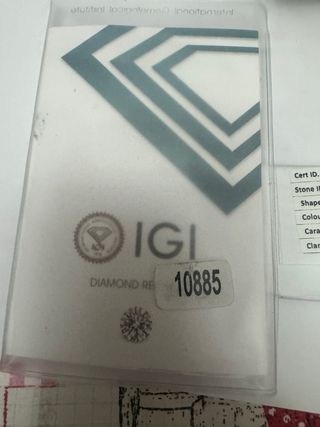 Anillo Oro 18k Diamante