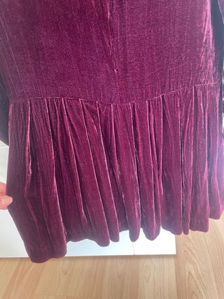 Vestido terciopelo GOCCO niña 8-10 años (128-140cm