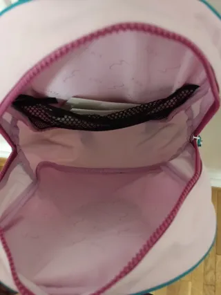 Mochila Tous niña rosa y turquesa