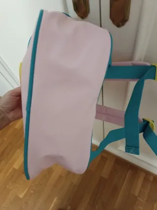 Mochila Tous niña rosa y turquesa