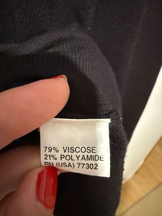 Jersey Zara cuello vuelto Talla M