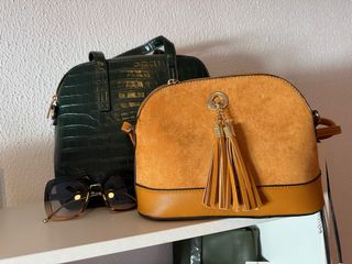 Lote23 de 5 bolsos mujer nuevos