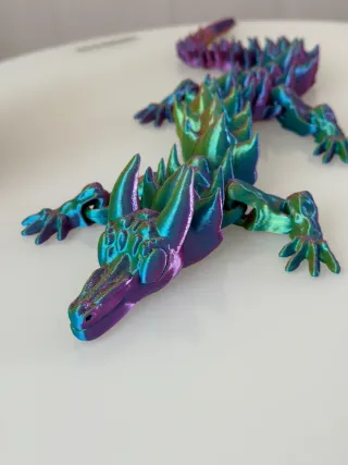 Figura Dragón 3D Huevo