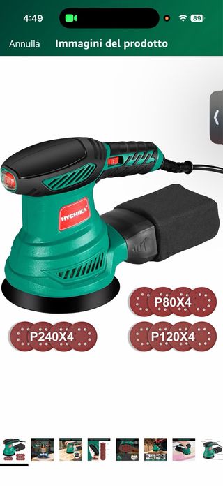 Levigatrice Orbitale Hychika