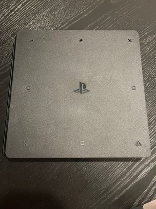 PS4 Slim Negra + Mando + Videojuegos