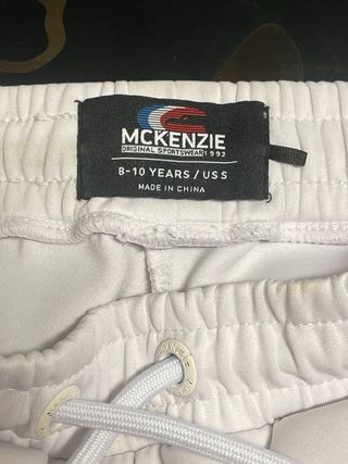 Pantalón Corto McKenzie Niño Blanco