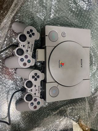 Consola PlayStation 1 Gris + 2 Mandos