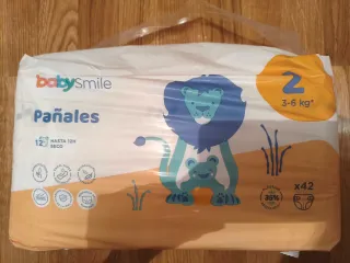Pañales BabySmile Talla 2 (3-6 kg)