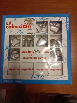 Colección de puzzles metálicos Los imposibles