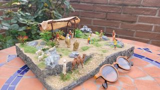Presepe artigianale fatto a mano