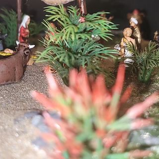 Presepe artigianale fatto a mano