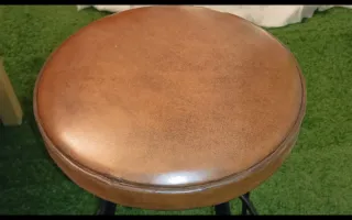 Sgabello da bar vintage mid-century modern