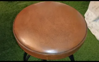 Sgabello da bar vintage mid-century modern