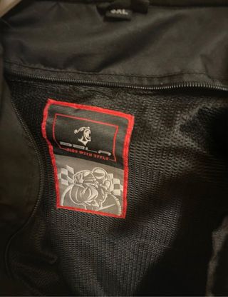 Chaqueta Bela Cordura Negra y Amarilla con forro