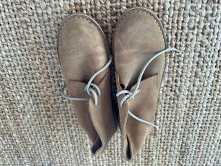 Botas de ante color coñac 39