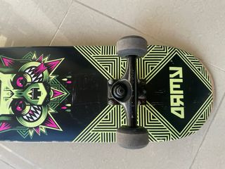 Skate Oxelo Army Diseño Lobo