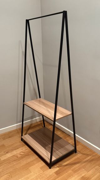 Perchero Burro Metal y Madera