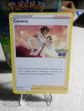 Carta Pokémon GO Candela Entrenador 065/078