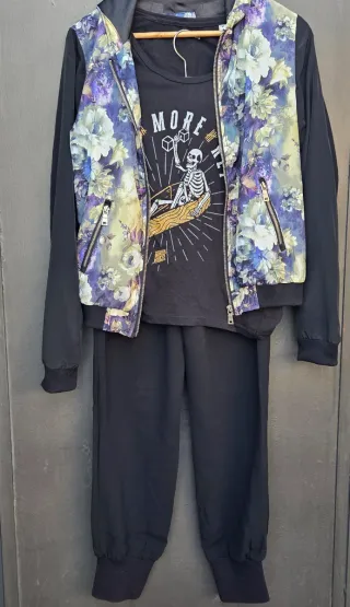 Conjunto Chaqueta y Pantalón T. S-M + camiseta