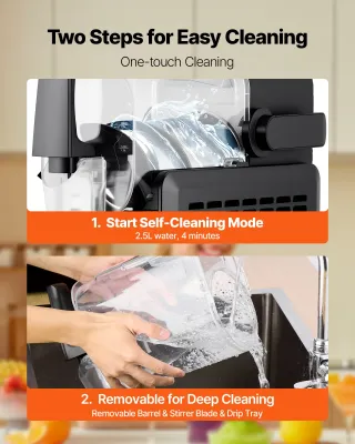 Macchina per Granita da 2,6 L Bevande Ghiacciate