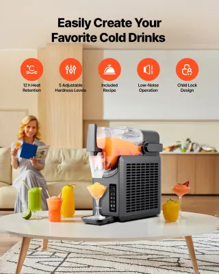 Macchina per Granita da 2,6 L Bevande Ghiacciate