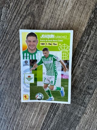 Cromo Joaquín Sánchez - Betis