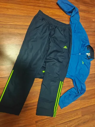Chándal Adidas Azul y Verde