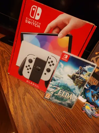 Videoconsola Nintendo Switch Blanca