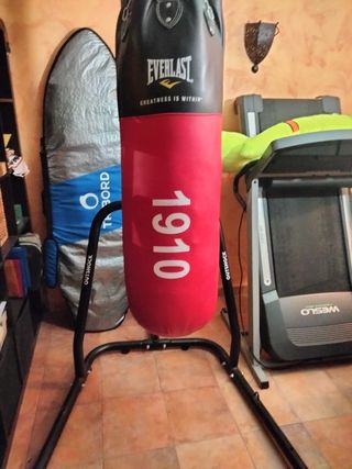 Saco Boxeo Everlast 1910 con Soporte