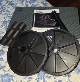 Rodillo Abdominales Amonax Con esterilla.