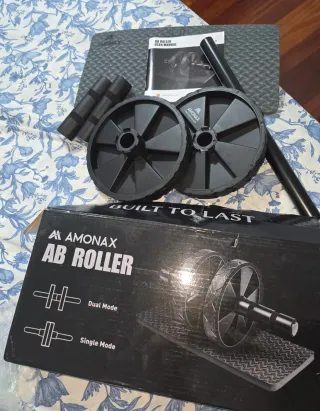 Rodillo Abdominales Amonax Con esterilla.
