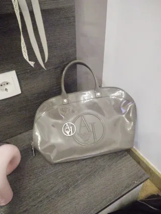 Bolso Emporio Armani verde oliva  Charol jeans