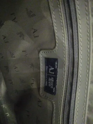 Bolso Emporio Armani verde oliva  Charol jeans