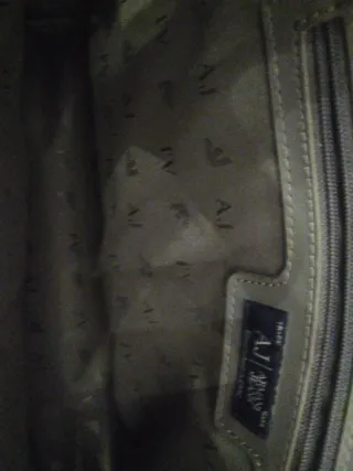 Bolso Emporio Armani verde oliva  Charol jeans