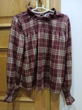 Camisa de franela a cuadros