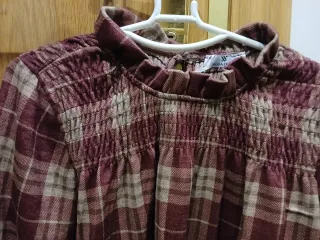 Camisa de franela a cuadros