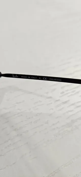 Gafas de sol Ray-Ban polarizadas negras