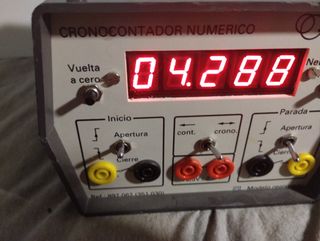 Crono Contador Numérico JEUD