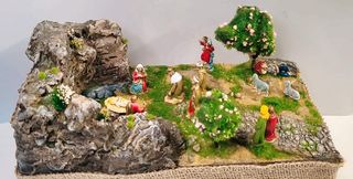 Presepe artigianale fatto a mano