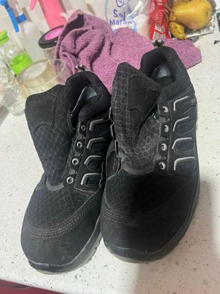 Zapatos de seguridad negros talla 38