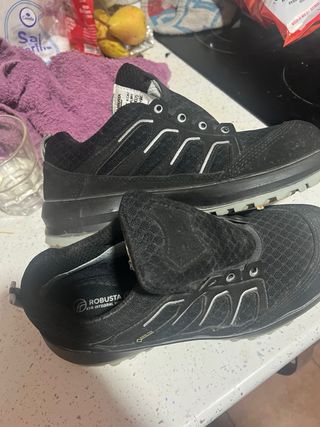 Zapatos de seguridad negros talla 38