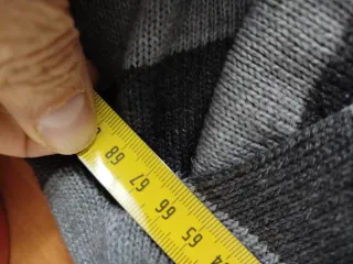 Jersey con capucha a rayas gris XL