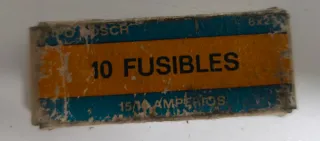 Recambios Coche Clásico: Platinos y Fusibles