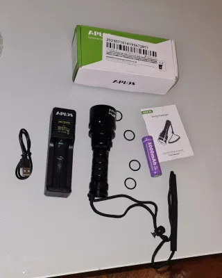 Linterna de buceo APLOS 1800lm