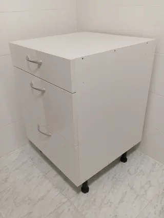 Armario Bajo cocina IKEA METOD/MAXIMERA Blanco