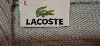 Jersey Lacoste Talla L Media Cremallera. Y regalo.