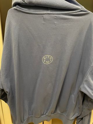 Sudadera Scuffers Azul con Capucha y Bolsillo