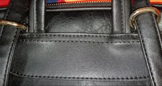 Zainetto nero ecopelle no brand